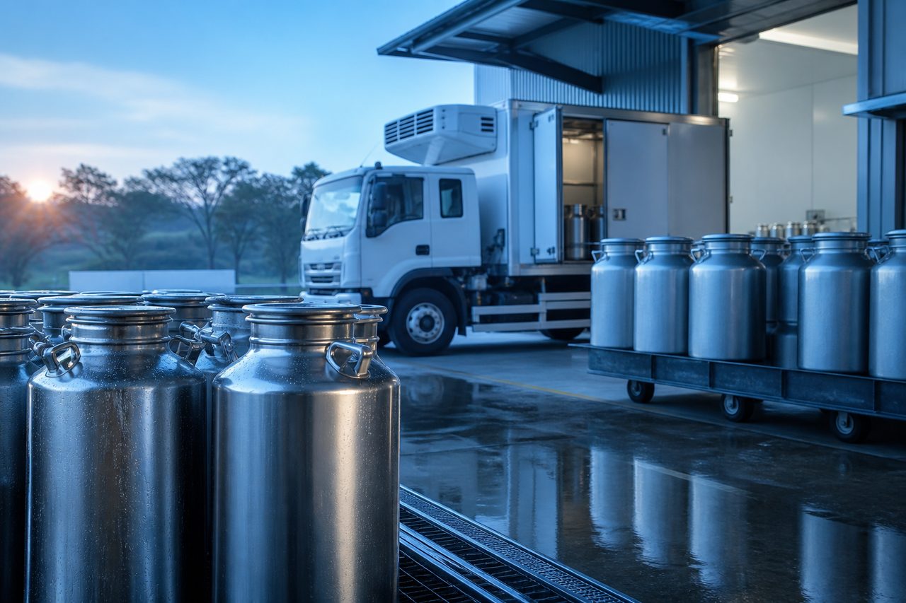 Vijaya Milk supply chain